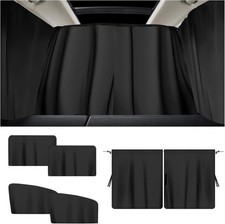 5PCS Car Window Shades,Auto Privacy Curtains with 4 Front Rear Side Window Shade