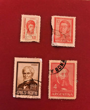 Argentina Stamp 1963/1978 Jose Hernandez J. S. De San Martín G. Brown