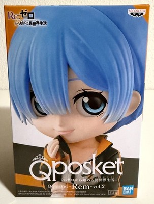 Re:Zero Starting Life in Another World Rem vol 2 Banpresto Q Posket figure *NEW*