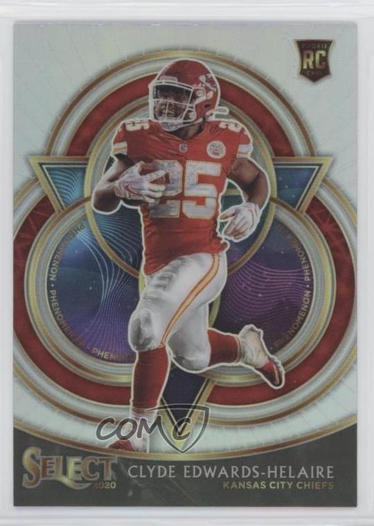 2020 Panini Select Phenomenon Silver Prizm Clyde Edwards-Helaire #P21 04at