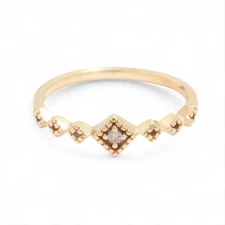 ete diamond Ring K10(YG) 0.8g 0.01