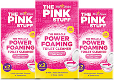 Stardrops the Pink Stuff Miracle Power Foaming Toilet Cleaner – Self-Activating