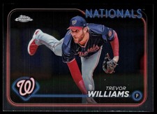 TREVOR WILLIAMS 2024 TOPPS CHROME UPDATE WASHINGTON NATIONALS #USC56