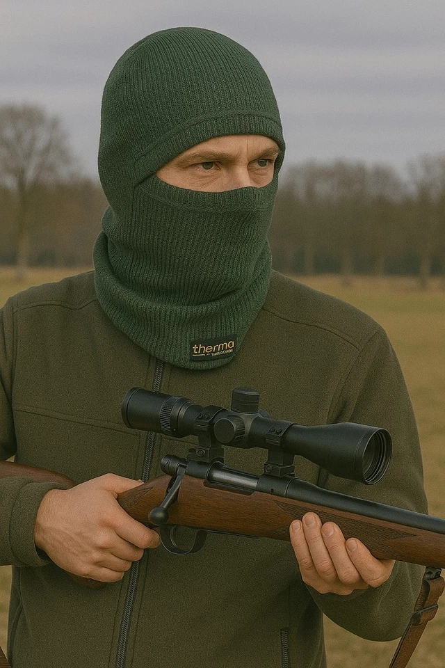 Thermo Function Balaclava for the seat "TS 400" balaclava warm olive green New - Image 2 of 4