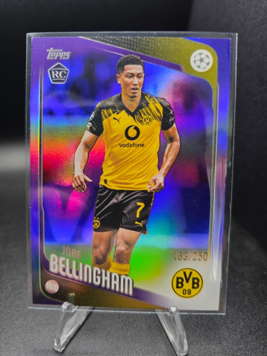 2025-26 Topps UEFA Club Competitions Jobe Bellingham RC Purple