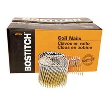 Bostitch 3-1/4 in. L Angled Coil Galvanized Framing Nails 15 deg 2700 pk