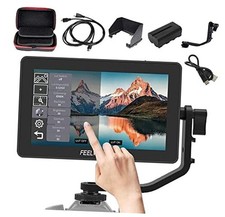 F6 Plus Battery Carry Case 6 inch DSLR Camera Field Monitor Touchscreen All