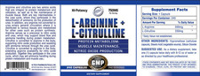 Hi-Tech Pharmaceuticals L-Arginine & L-Citrul...