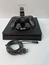 Sony Playstation 4 500GB Black Console PS4 W/ Controller  Cords Tested Working