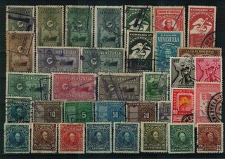 Venezuela Briefmarken 1 Steckkarte