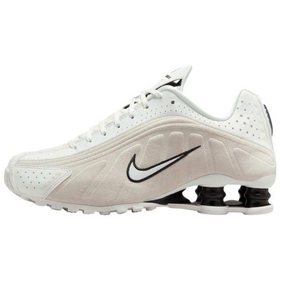 Nike Shox R4 Summit White Light Orewood Brown W - HQ7739-100
