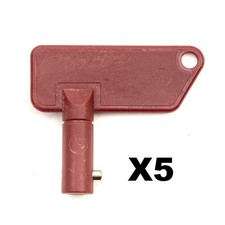 5x Spare Key 12v Caravan Battery Isolator Switch Cut Off Kill Disconnect Power