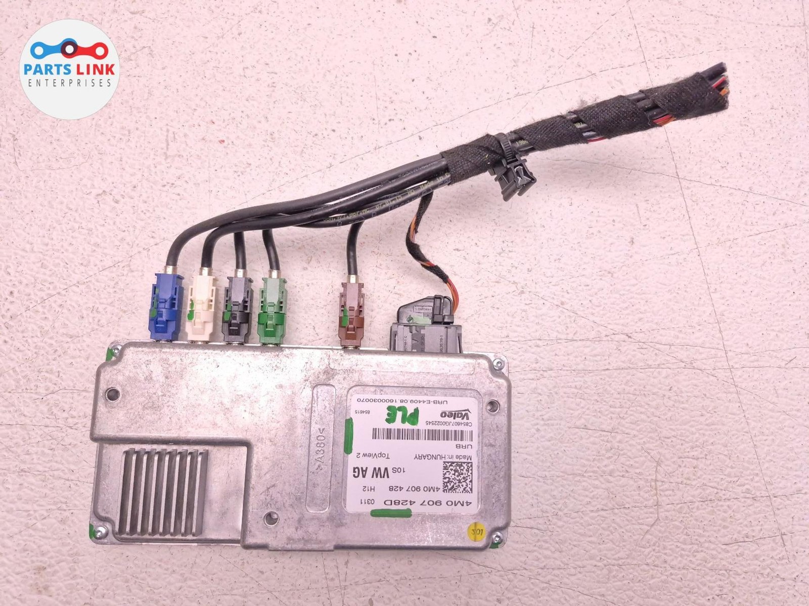 2016-20 BENTLEY BENTAYGA CAMERA SURROUND VIEW CONTROL MODULE 4M0907428D 636