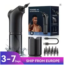 Electric Ear Wax Removal Kit Water Powered Cleaner 4 Pressure Settings
