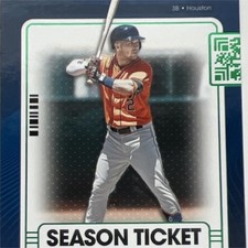 Panini Contenders Season Ticket Alex Bregman #22 Astros MLB Base Set 2021