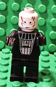 LEGO Star Wars Original Darth Vader Minifigure sw0123 7264 from 2005