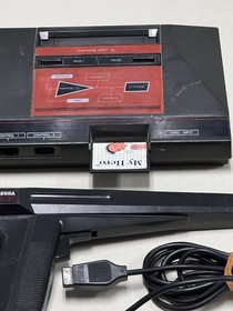 Sega Master System Mo. 3010 w/ Cords, Controller, Light Phaser Gun, Game- Tested