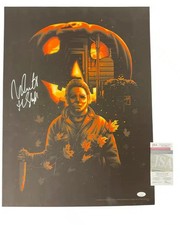 Nick Castle signed 18x24 Art Print The Shape Michael Myers Halloween