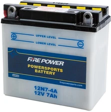 Fire Power Standard Battery With Pack #12N7-4A fits Suzuki Titan/Sebring/GS400