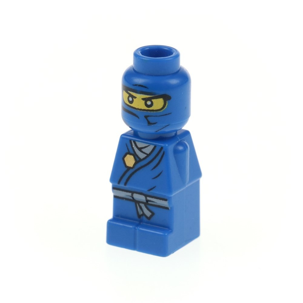 1x Lego Micro Figure Ninjago Jay Blue Action Figure Board Game 3856 85863pb051