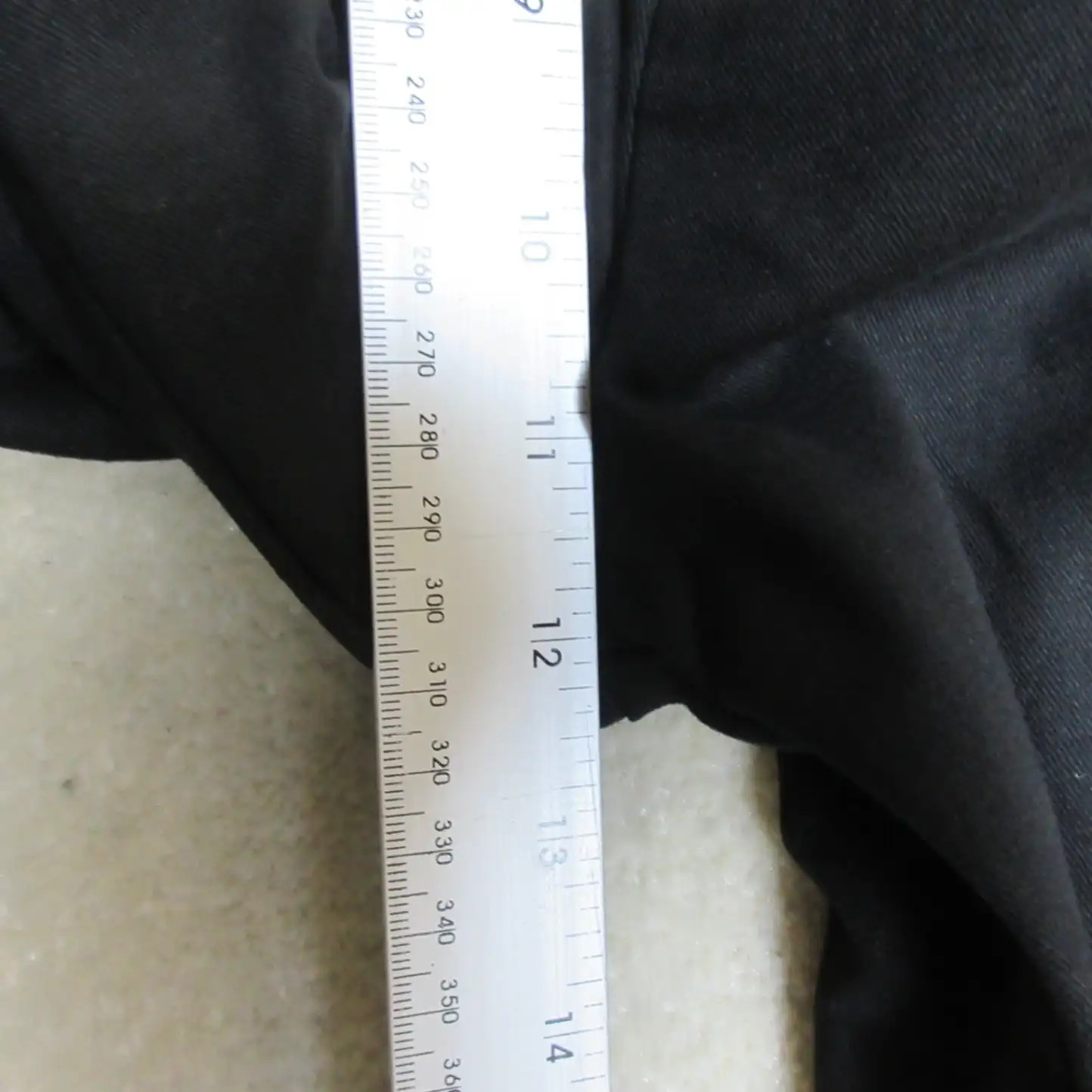 Amazon Essentials Men's Black Pants 36X34 Flat Front Trousers Comfortable Fit thumbnail 5