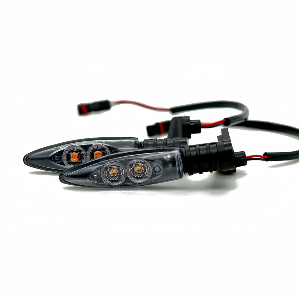 LED Turn Signal Indicator Lights For BMW R1200GS/R F800GS F800GT S1000RR HP2 - Image 2 of 4