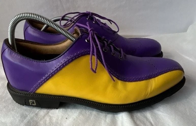 FootJoy Yellow Golf Shoes for Men for sale | eBay display picture 2