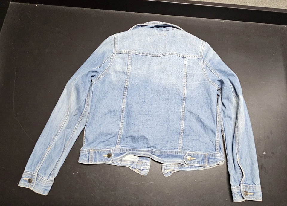 Mossimo Acid Wash Denim Chaqueta Vaquera Mujer Talla Grande Foto 2 de 4