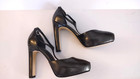 Charles by Charles David Black T-Strap Platform Heels Sz 6 — photo 4