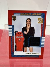 2025 Donruss WNBA Sonia Citron Rookie Jersey Patch #15 Red DC  Mystic