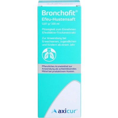 Bronchofit Efeu-hustensaft 0,87 G/100 ml Fle 100ml - PZN 11352630
