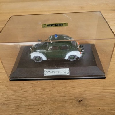 Faller Volkswagon 1962 Polizei Beetle VW Kafer Baujahr Memery Cars Vintage