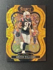 2025 Panini Select Football Gold Disco Milton Williams #380