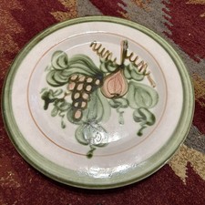 Set Of3 John B Taylor Hand painted Stoneware Plate  Harvest Pear 11