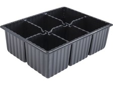 Windhager Topfplatten 4 x 6 Töpfe Anzuchtplatte