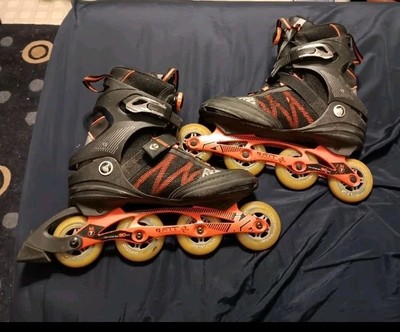K2 F.I.T. BOA M INLINE ROLLERBLADES WITH 8 EXTRA WHEELS