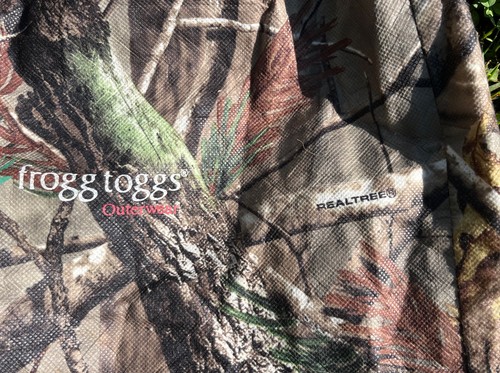 Frogg Toggs Mossy Oak Break Up Camo Hunting Rain Pants Men's Size M Stretch - Picture 4 of 7