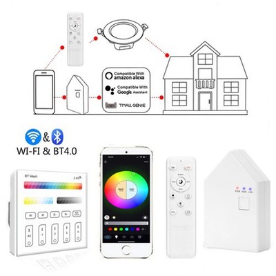 Bluetooth Mesh Touch Panel / Smart Bridge / Remote Controller for FVTLED Lights