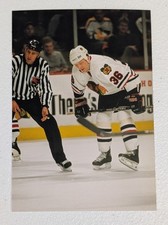 Alexei Zhamnov #36 - Type 1 Original Photo - Chicago Blackhawks 1990s NHL Hockey