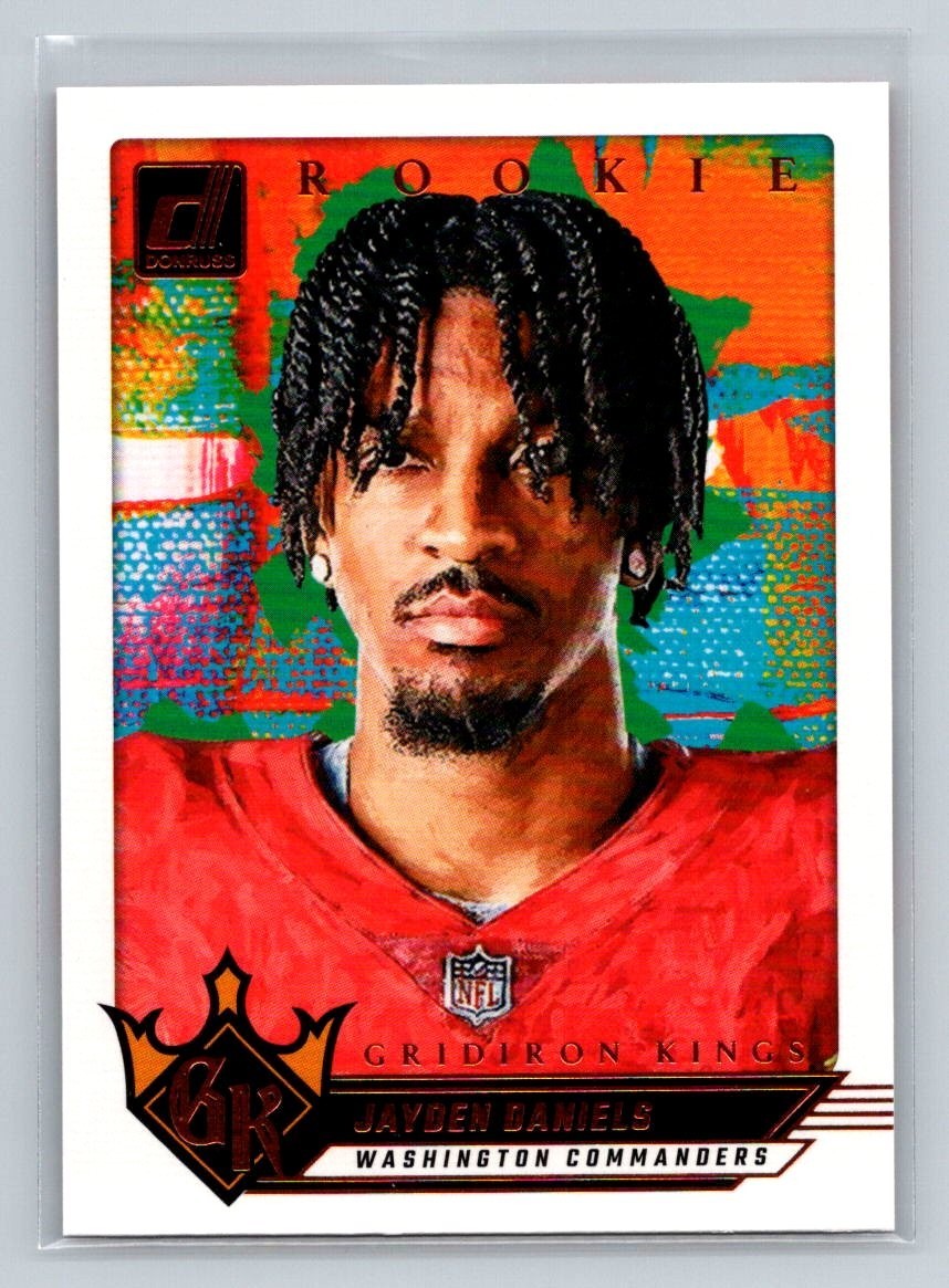 2024 Panini Donruss Rookie Gridiron Kings Jayden Daniels #1 RC