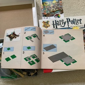 LEGO Harry Potter Hogwarts Buildable Board Game 3862 Complete Set w/ Characters