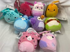 9 Squishmallows 3.5 Clip On Barella Theotto N...