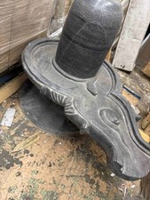Shiva Lingam Shivling Statue - Black Stone Marble Handmade Hindu Worship