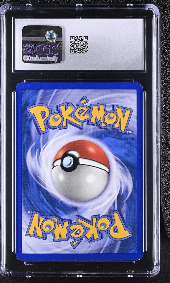 CGC 8 Mew 2002 Expedition 55/165 Reverse Holo Pokemon Card - Image 2 of 2