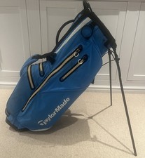Taylormade Flextech Waterproof Golf Stand Bag Black/Blue/White