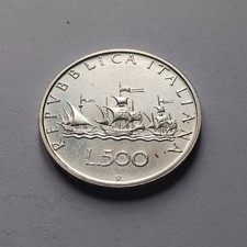 500 Lire Caravelle 1998 Non Comune Fior Di Conio Lotto Argento 190