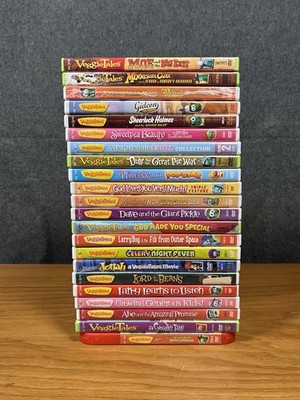 Lot Of 22 - VeggieTales DVDs Assorted Titles (Pro Resurfaced) | eBay