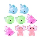 8 Pcs Ornaments Fish Tank Miniatures Glowing Figurines