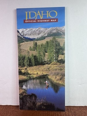 1998 IDAHO Official Highway Road Map