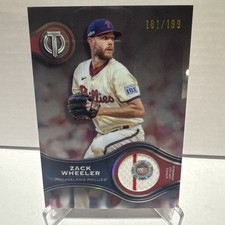 2025 Topps Tribute - Stamp of Approval Relics Zack Wheeler /199